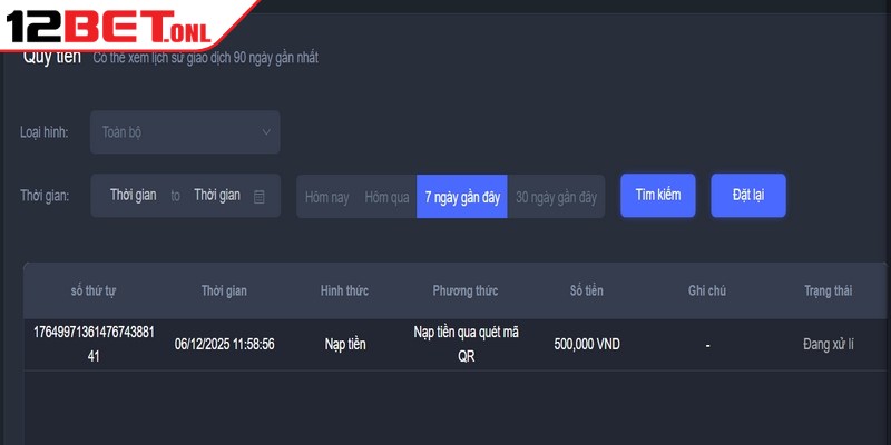 Đăng Ký 12BET - Khởi Đầu Cuộc Phiêu Lưu Giải Trí Bất Tận 17 Rút tiền 12BET được thực hiện nhanh chóng, an toàn tuyệt đối
